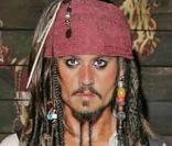Johnny Depp dans Pirate des Caraïbes