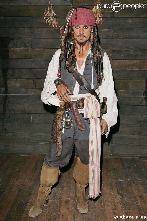 Johnny Depp dans Pirate des Caraïbes