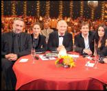 Antoine Dulery, Marie Gilain, Pierre Palmade, Sofia Essaïdi et Cali  au Plus grand cabaret de Patrick Sebastien