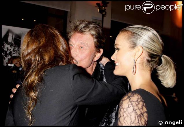 Laura Smet, radieuse avec son père Johnny Hallyday et Laeticia