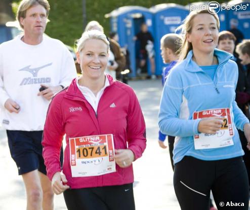 Mette-Marit de Norvège, 10km ne lui font pas peur !