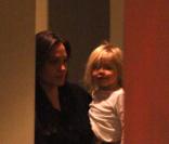 Angelina Jolie arrive à New York avec Shiloh, le 1/10/08