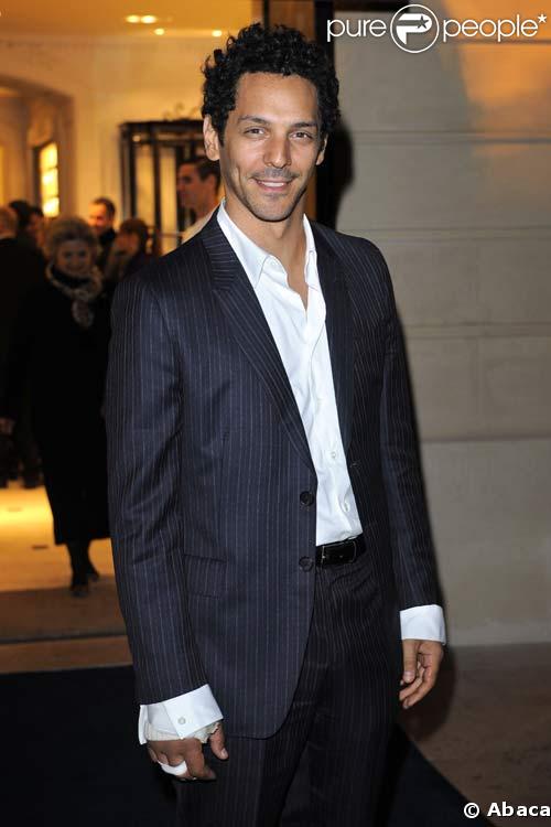 Tomer Sisley à la soirée Ralph Lauren, quelques heures avant la naissance de sa fille, le 2/10/08