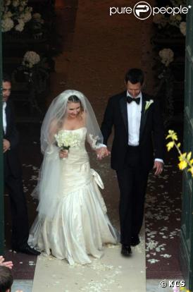 Mariage de Beverley Mitchell et Michael Cameron, en Italie, le 1/10/08