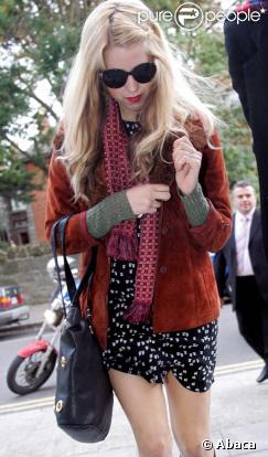 Peaches Geldof et un ami