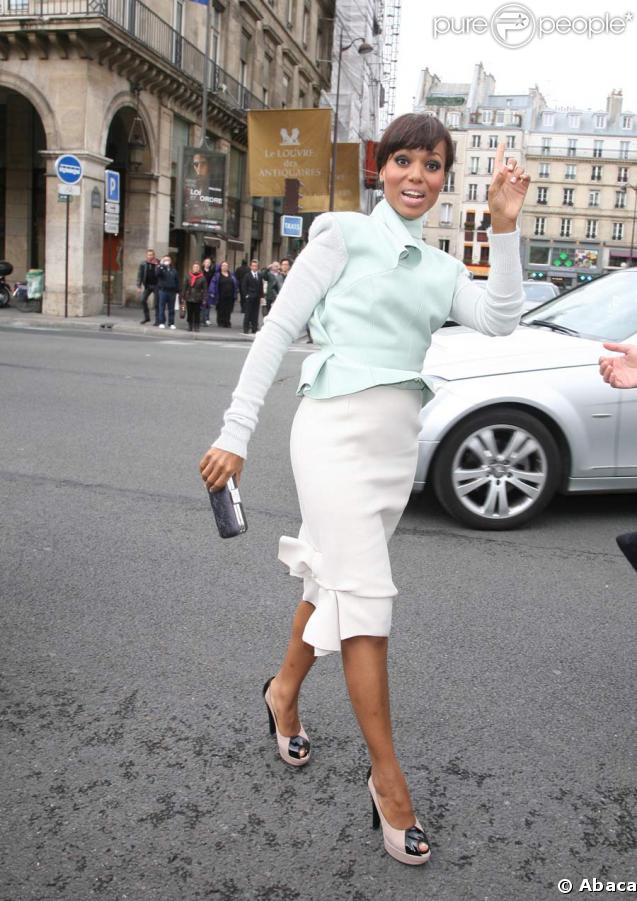 Le défilé Louis Vuitton : Kerry Washington