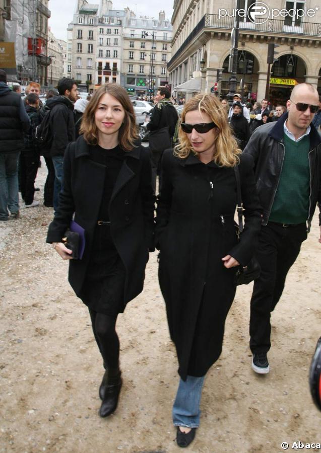 Défilé Vuitton : Sofia Coppola et Zoé Cassavetes