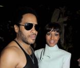 Le défilé Louis Vuitton : Lenny Kravitz et kerry Washington