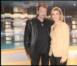 Johnny Hallyday au JT de Laurence Ferrari. TF1 le 6/10/08