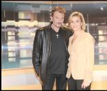 Johnny Hallyday au JT de Laurence Ferrari. TF1 le 6/10/08