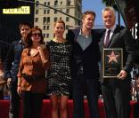 Tim Robbins reçoit son étoile à Hollywood, le 10/10/08
