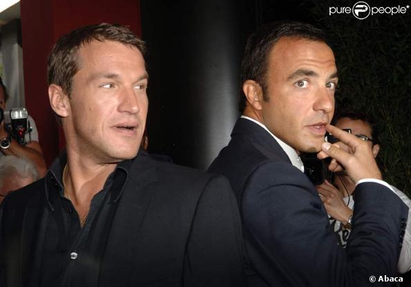 Nikos Aliagas et Benjamin Castaldi