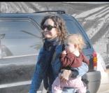 Sara Gilbert et sa fille Sawyer Gilbert Adler