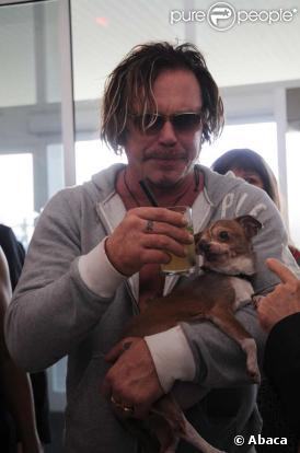 Mickey Rourke, à la cool en Turquie