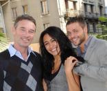 Stéphane Meunier, Joséphine Jobert et David Tournay