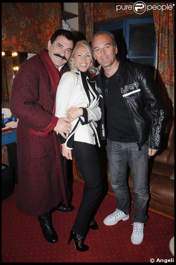 Jean-Marie Bigard, sa femme Claudia et Laurent Baffie