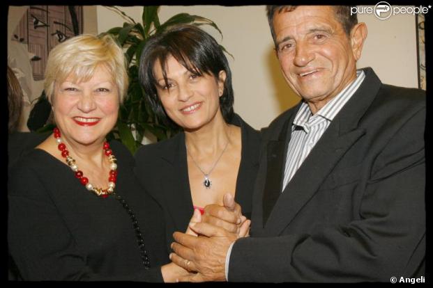 Souad Amidou, son père Amidou et sa mère Mireille Casanova