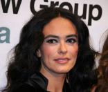 Maria Grazia Cucinotta à la soirée de l'amfAR, festival de Rome, le 24/10/08