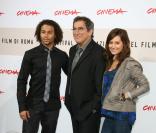 Corbin Bleu, le réalisateur Kenny Ortega et Ashley Tisdale