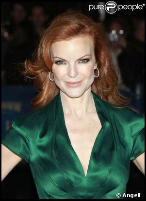 MArcia Cross, divine en vert