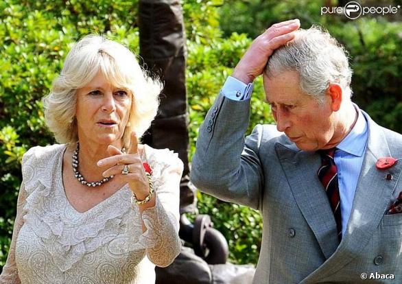 Le prince Charles et Camilla Parker Bowles au temple bouddhiste de Todai-ji