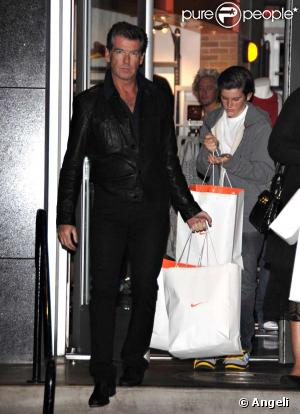 Pierce Brosnan et son fils Dylan