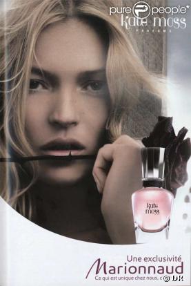 Kate Moss pour Marionnaud