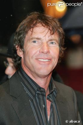 Dennis Quaid heureux.
