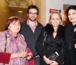 Agnès Varda, Rosalie Varda-Demy, Anouk Aimée et Mathieu Demy