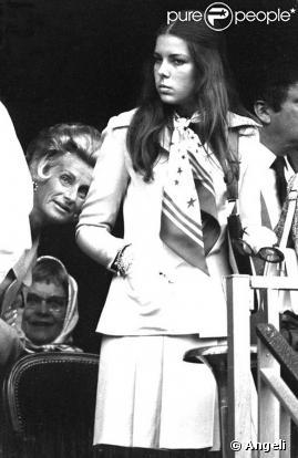 Caroline de Monaco en 1973