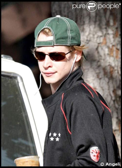 Macaulay Culkin le 21/11/08
