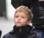 David Beckham et ses fils à New York