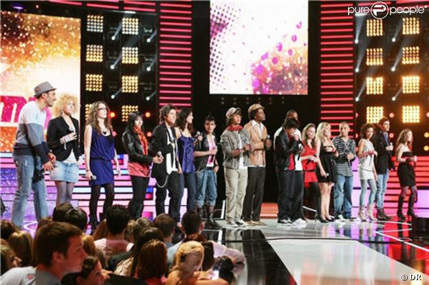 Les élèves de la Star Ac' 7