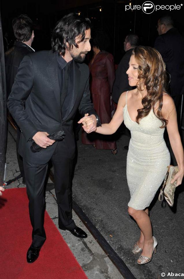 Adrien Brody et Elsa Pataky