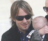 Nicole Kidman et Keith Urban à Paris avec Sunday Rose, le 2/12/08