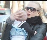 Nicole Kidman à Paris avec Sunday Rose, le 2/12/08