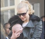 Nicole Kidman à Paris avec Sunday Rose, le 2/12/08
