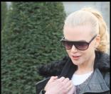 Nicole Kidman à Paris avec Sunday Rose, le 2/12/08