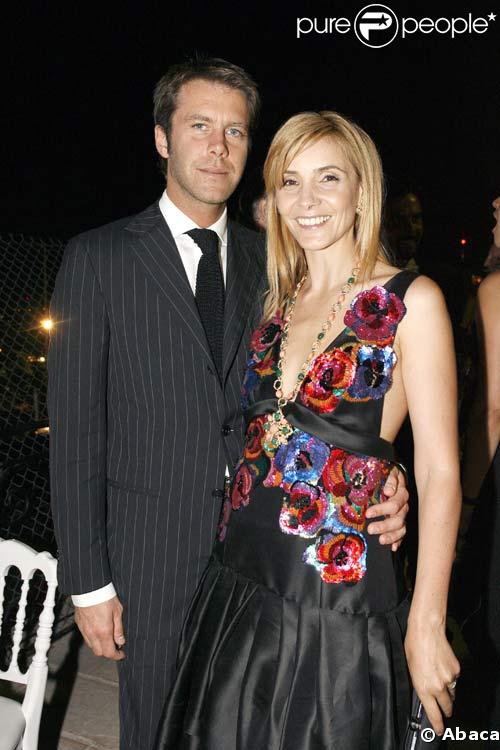 Clotilde Courau et Emmanuel Philibert de Savoie en mai 2008