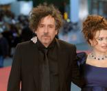Le couple Tim Burton-Helena Bonham Carter en septembre 2007 au Festival de Venise