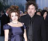 Le couple Tim Burton-Helena Bonham Carter en septembre 2007 au Festival de Venise