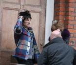 Ronnie Wood des Rolling Stones et sa compagne