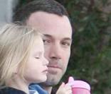 Ben Affleck avec Jennifer Garner et leur fille Violet
