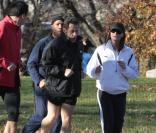 Nicolas Sarkozy et Carla Bruni en plein jogging à New York