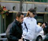 Nicolas Sarkozy et Carla Bruni en plein jogging à New York