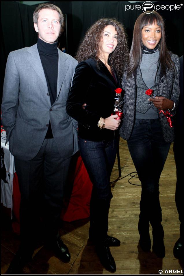Emmanuel de Savoie, Afef Jnifen et Naomi Campbell