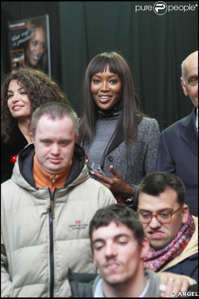 Afef Jnifen et Naomi Campbell