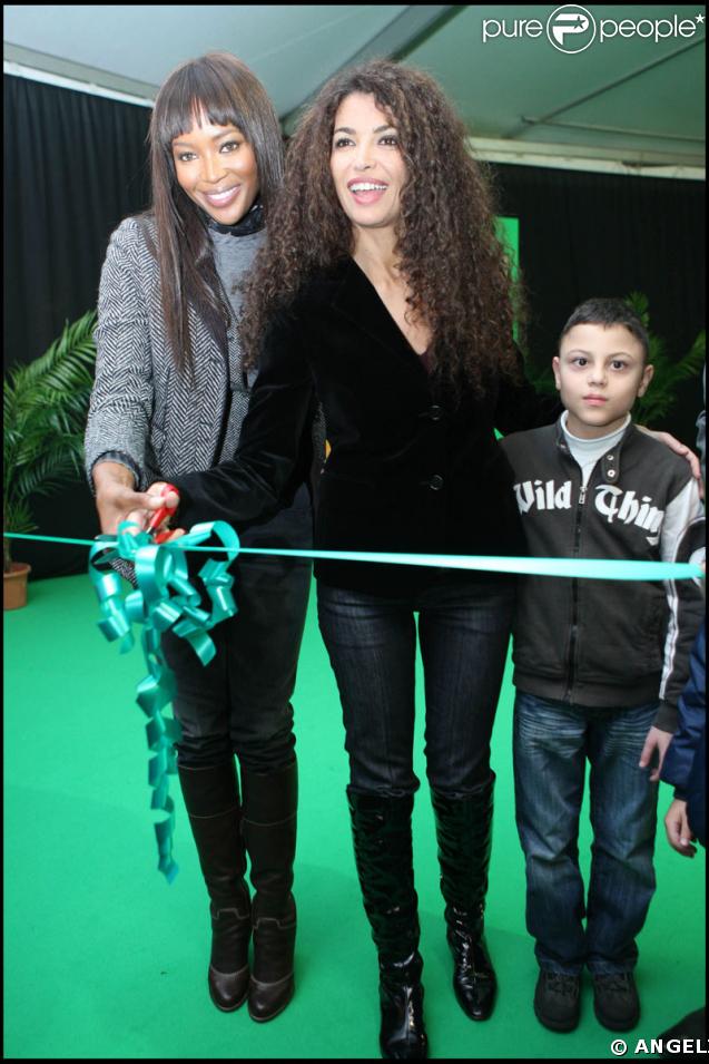 Naomi Campbell et Afef Jnifen