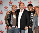 Sébastien Cauet et sa team : Cartman, Miko et Cécile