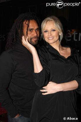 Adriana Karembeu et son mari Karembeu